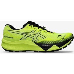 ASICS Fujispeed 3 Trailrunningschuhe neongelb/pechschwarz - 46