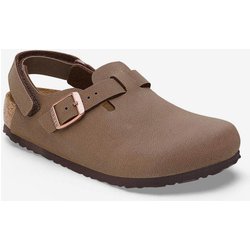Birkenstock Boston Birko-Flor Schmal Kinder Clogs braun - 33
