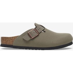 Birkenstock Boston BS Birko-Flor Narrow Kinder Clogs khaki - 26
