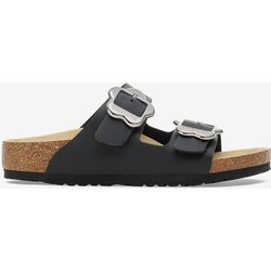 Birkenstock Arizona Sandalen Flower Buckle schmal kinder schwarz pure - 28