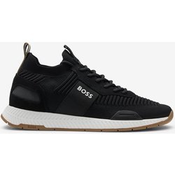 BOSS Titanium Runn Knit Sneaker pechschwarz - 40