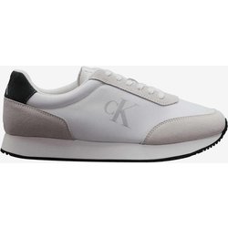 Calvin Klein Retro Runner Iconic Sneaker weiß/schwarz - 41