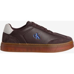 Calvin Klein Classic Cupsole Laceup Mix Sneaker braun - 41