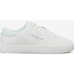 Calvin Klein Jeans Classic Cupsole Damen Sneaker reinweiß/hellblau - 39