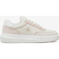 Calvin Klein Chunky Cupsole Low Mix Damen Sneaker hellrosa/weiß - 36