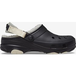 Crocs All Terrain Lined Clogs mattschwarz/beige - 36-37