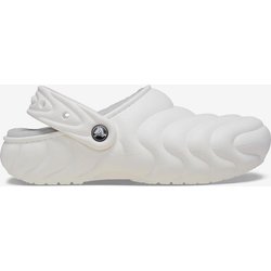Crocs Classic Lined Overpuff Clogs glänzend weiß - 43-44