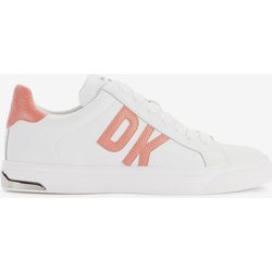 DKNY Abeni Lace Up Damen Sneaker weiß/rosa - 36