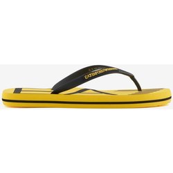 EA7 Water Sport Oversize Logo Flip-Flops gelb/schwarz - 38