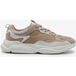 HUGO Leon Runn Sneaker braun/weiß - 46