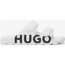 HUGO Evander Badesandalen reinweiß/schwarz - 40