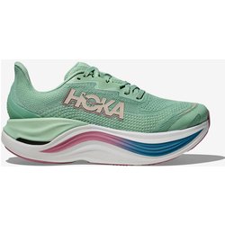 HOKA Skyward X Damen Laufschuhe grün/rosa/blau - 36