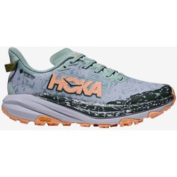 HOKA Speedgoat 6 GORE-TEX Damen Trailrunningschuhe blau/orange - 36(2/3)
