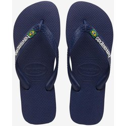 Flip-Flops Havaianas Brasil Logo marineblau - 27-28