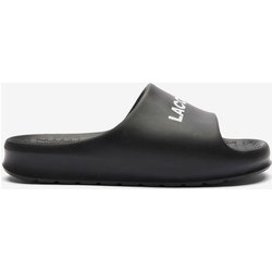 Lacoste Serve Slide 2.0 Badesandalen pechschwarz/weiß - 40.5