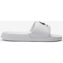 Lacoste Serve Slide 1.0 Badesandalen weiß schwarz - 39.5