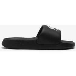 Lacoste Serve Slide 1.0 Badesandalen schwarz weiß - 42