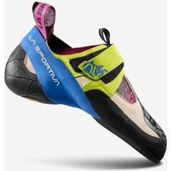 La Sportiva Skwama Damen Kletterschuhe schwarz/grün/blau/weiß - 34.5