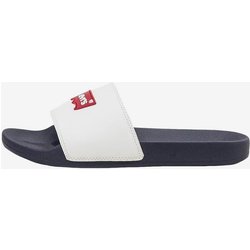Levi's June Batwing Patch Badesandalen blau/weiß/rot - 39