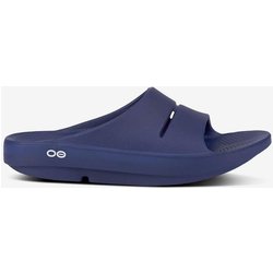 OOFOS Recovery OOAHH Flip-Flops dunkelblau - 43
