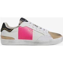 Pepe Jeans Lana Elle Damen Sneaker weiß/beige/rosa - 36