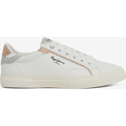 Sneakers Pepe Jeans Kenton Mix weiß beige grau für Frauen. - 41
