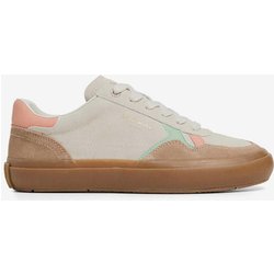 Pepe Jeans Travis Retro Damen Sneaker weiß/rosa/braun - 38