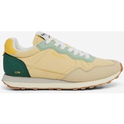 Pepe Jeans Natch Basic Damen Sneaker gelb/grün/beige - 39