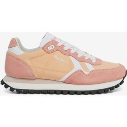 Pepe Jeans Brit On Print Damen Sneaker rosa/orange - 37