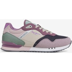 Pepe Jeans London Urbans Damen Sneaker lila/rosa/grün - 36