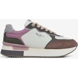 Pepe Jeans Rusper Mania Damen Sneaker weiß/grün/rosa - 41