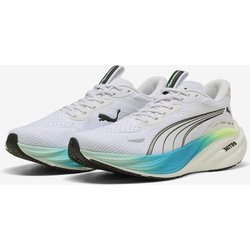 Puma Magnify NITRO 3 Damen Laufschuhe weiß schwarz blau - 37