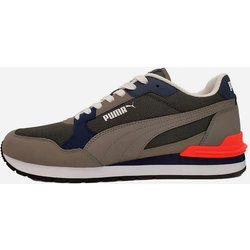 Puma ST Runner v4 Herren Sneaker braun blau orange - 45