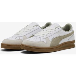 Puma Indoor Sneaker weiß/beige/grün - 36