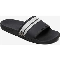 Quiksilver Rivi Slide Badesandalen schwarz/weiß - 39