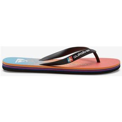 Quiksilver Molokai Art Beach Flip-Flops orange/blau - 45