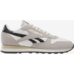 Reebok Classic Leather Sneaker grau/weiß/schwarz - 44