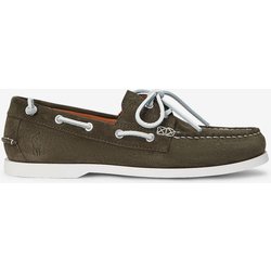 Ralph Lauren Merton Mokassins olivgrün/weiß - 41