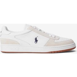 Ralph Lauren Court Leather Sneaker weiß/beige - 41