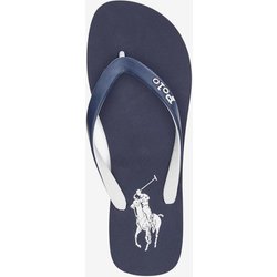Ralph Lauren Eva Bolt Flip-Flops blau/weiß - 38