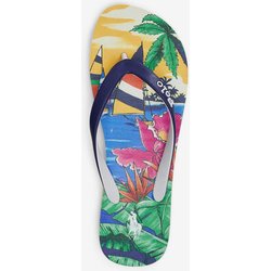 Ralph Lauren Printed Eva Bolt Flip-Flops blau/gelb/grün - 38