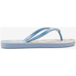 Roxy Viva Stamp Mädchen Flip-Flops blau/rosa/grün - 28