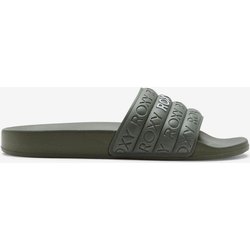 Roxy Slippy Embossed Damen Flip-Flops khaki - 36