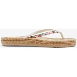 Roxy South Beach Damen Flip-Flops beige/weiß/rosa - 41