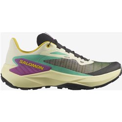 Salomon Genesis Trailrunningschuhe gelb/grün/violett - 44(2/3)