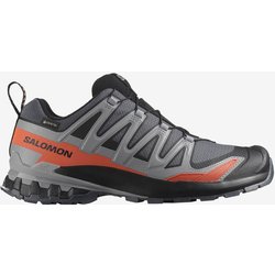 Salomon XA PRO 3D v9 Wide GORE-TEX Trailrunningschuhe schattengrau/orange - 44(2/3)