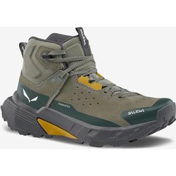 Salewa Pedroc 2 Leather Mid Powertex Stiefel grün grauer Schaft gelb - 44.5