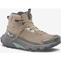 Salewa Pedroc 2 Leather Mid Powertex Damen Stiefel beige grau pastellblau - 37