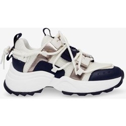 Steve Madden Tazmania Damen Sneaker schneeweiß/blau - 37