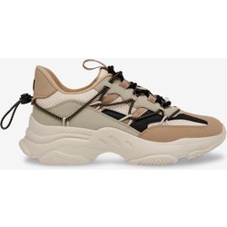 Steve Madden Magneto-E Damen Sneaker hellbraun/schwarz/weiß - 39